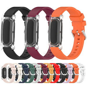 Fitbit Air �P�[�X �o���h �J�o�[ �v���X�`�b�N�n�[�h�P�[�X�{�V���R�����X�g�o���h �ی�P�[�X �N���A ���� �ϏՌ� �V���v�� �����ȒP �t�B�b�g�r�b�g �G�A