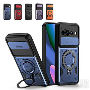 Pixel11�p �P�[�X �ϏՌ� Pixel 11Pro�p / Pixel11ProXL�p �J�o�[ �X���C�h���J���������Y�J�o�[�t�� �����Y�ی� ��̌^�����O�t�� �X�^���h�@�\ Google�p �O�[�O�� �s�N�Z��11�p