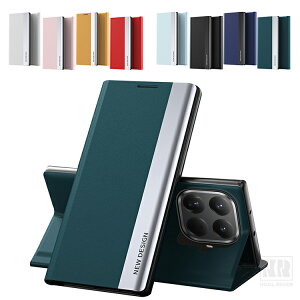 Xiaomi 17T �P�[�X �蒠�^ 17TPro �J�o�[ �ϏՌ� ��܂� ���b�L �蒠�^PU���U�[�P�[�X �X�^���h�@�\ �V���v�� �Ռ��z�� ���� �V���I�~17T �v�� �������� �V���I�~�[