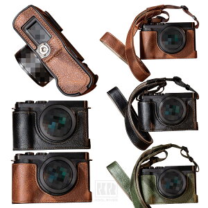 LUMIX L10 �P�[�X �J�����P�[�X PU���U�[�n�[�t�P�[�X �n�[�t�J�o�[ �ی�P�[�X �V�����_�[�X�g���b�v�t�� �V���v�� �����h�~ Panasonic �p�i�\�j�b�N ���~�b�N�X DC-L10 �J�����ی� �Ռ��z�� �J
