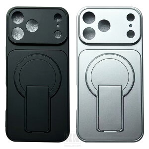iPhone18 �P�[�X �ϏՌ� �J�o�[ 18Pro/18ProMax/Air2 ��̌^�X�^���h�t�� Qi�[�d ���C�����X�[�d �Ή� TPU +�v���X�`�b�N �X�^���h�@�\ ������� ���� Apple �A�C�t�H��18/18�v��/18�v���}�b�N�X/�G�A2 ����