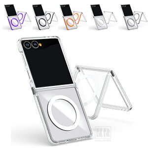 Galaxy Z Flip8 �P�[�X �N���A �ϏՌ� �J�o�[ �܂肽���݌^ ���� Qi�[�d ���C�����X�[�d �Ή� ���ʊ���~�� �V���v�� Samsung �T���X�� �M�����N�V�[Z�t���b�v8 ��������
