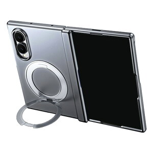 Galaxy Z Fold8�p �P�[�X �ϏՌ� �J�o�[ �܂肽���݌^ �����K���X�t�B�����t�� �`�����h�~ �v���X�`�b�N �n�[�h�P�[�X ��̌^�����O�t�� �X�^���h�@�\ �ی�P�[�X Samsung�p �T���X�� �M�����N�V