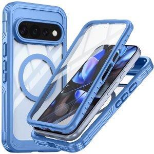 Pixel11�p �P�[�X �N���A Pixel11Pro�p / Pixel11ProXL�p �J�o�[�ϏՌ� ���� �x�[���ی염�� �O��ی� �O�ʋ����K���X �w�ʃv���X�`�b�N Qi�[�d ���C�����X�[�d ���ʊ���~�� �p Google �s�N�Z��11�p