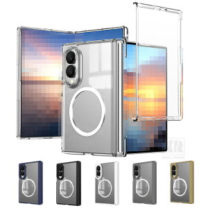Galaxy Z Fold8 �P�[�X �ϏՌ� �J�o�[ �܂肽���݌^ �����K���X�t�B�����t�� �v���X�`�b�N Qi�[�d ���C�����X�[�d�Ή� �n�[�h�P�[�X �ی�P�[�X �V���v�� Samsung �T���X�� �M�����N�V�[ �t�H�[��