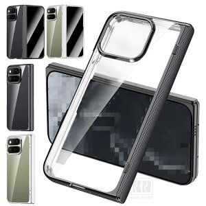 Pixel 11 Pro Fold�p �P�[�X �N���A �J�o�[ �O�ʋ����K���X ���b�L ���� �����K���X+�v���X�`�b�N �q���W�ی� �O�[�O���p �s�N�Z��11 �v���p �t�H�[���h�p �ی�P�[�X