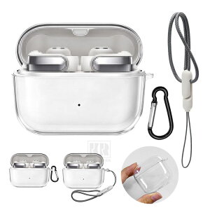 Bose Ultra Open Earbuds�p ��2����p �N���A�P�[�X 2026���f�� �J�o�[ �N���A ���� TPU �X�g���b�v�t�� �J���r�i�t�� �ی�J�o�[ �{�[�Y �E���g���I�[�v���C���[�o�b�Y�p ���C�����X�C���z�� ���h�~ 