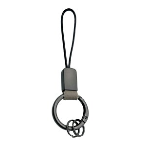 YubiKey 5/5C NFC�p �L�[�z���_�[ �������O �J���r�i�t�� �X�g���b�v�t�� �A���~+�|���G�X�e��