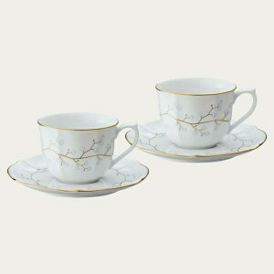 ノリタケ Noritake ホワイトベル コーヒー碗皿ペア 1747L/P94710 約250ml洋食器 陶磁器 カップ&ソーサー コーヒー 珈琲 ギフト 贈り物 贈答品 内祝 お祝い