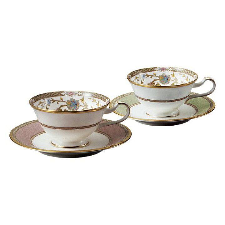 楽天市場】ノリタケ Noritake【ヨシノ YOSHINO ピンク グリーン ペア 