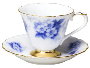 大倉陶園 日本製【大倉陶園 ローズカップコレクション第2回「ノイバラ」 コーヒーカップ&ソーサー A783-2/46C】洋食 陶磁器 コーヒー 珈琲 ギフト 贈り物 贈答品 引出物 内祝い お祝い 母の日