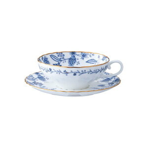ノリタケ Noritake【 ブルーソレンティーノ BLUE SORRENTINO ティー碗皿 4562L/T58043A】洋食器 陶磁器 カップ&ソーサー コーヒー 紅茶 ギフト 贈り物 贈答品 内祝い お祝い