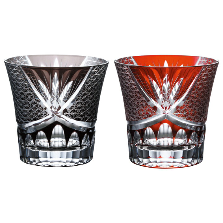 楽天市場】ナルミ NARUMI GLASS WORKSスワール ロックグラス ペア 約 
