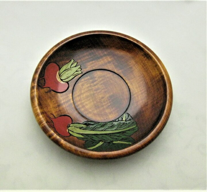楽天市場】讃岐彫り 手作り茶托【讃岐彫り絵変わり野菜15cm茶托揃 