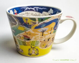 日本製 山加商店 YAMAKA ムーミン MOOMIN スープマグ約400ml MM322-36 マップ子供食器 たっぷり 大きい リトルミイ ニョロニョロ ムーミンシリーズ御祝 贈答品 内祝 ギフト