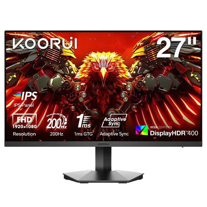 楽天市場】【10%OFFクーポン】ゲーミングモニター 27インチ FHD 200Hz 