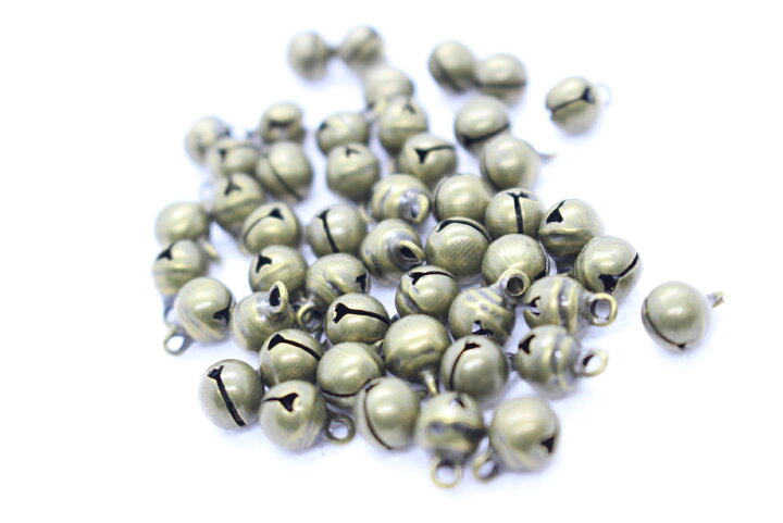 楽天市場】鈴 宝来鈴 6mm 50個セット ゴールドメッキ 金 金古美 