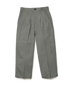MR.OLIVE / PEACHSKIN STRETCH GABARDINE / 2TACK WIDE EASY PANTS / �~�X�^�[�I���[�u�@�s�[�`�X�L���X�g���b�`�M���o�W�� 2�^�b�N���C�h�C�[�W�[�p���c
