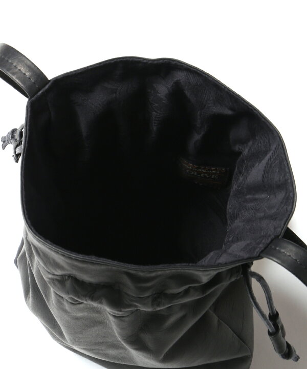 楽天市場】MR.OLIVE E.O.I / WATER PROOF LIGHT LEATHER / DRAWSTRING 