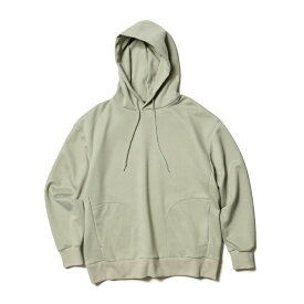 MR.OLIVE / DOUBLE AIR KNIT -STANDARD HOODY