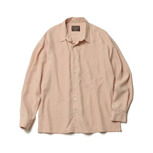 MR.OLIVE / T/R POWDER CLOTH / SQUEARE CUT REGULAR COLLAR SHIRT~X^[I[u/T/C pE_[NX / XNGAJbg M[J[VcMROLIVE  {bNXVGbg ZbgAbv jZbNX
