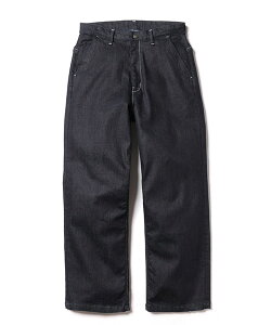 MR.OLIVE/SUPER STRETCH DENIM / ONE WASH WIDE STRAIGHT PANTS �~�X�^�[�I���[�u/�X�[�p�[�X�g���b�`�f�j��/�����E�H�b�V�����C�h�X�g���[�g�p���c