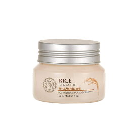 The Face Shop Rice and Ceramide Moisturizing Cream 50mlハリのあるお肌に仕上げる高保湿クリーム