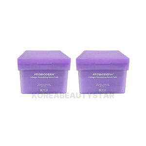 [1+1]�yBIOHEAL BOH�z�o�C�I�q�[���{�v���o�C�I�_�[���R���[�Q�������f�����O�Z�����p�b�h 70��*2�� (BioHeal Bo Probioderm collagen remodeling serum pads) �X�L���P�A �؍��R�X��
