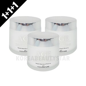 �yFROM NATURE�z[1+1+1] �t�����l�C�`���[ AGE �G�C�W�C���e���X�g���[�g�����g�N���[�� 80g*3�� �N���[�� �K���N�g�~�Z�X 81.2�� �X�L���P�A �R�X�� �؍��R�X��