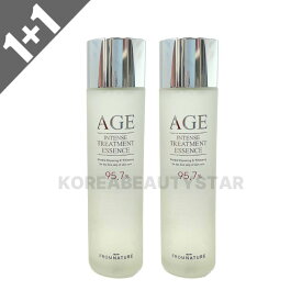 【FROM NATURE】[1+1] フロムネイチャー AGE エイジインテンストリートメントエッセンス 150ml*2個 化粧水 ガラクトミセス 95.7% スキンケア コスメ 韓国コスメ