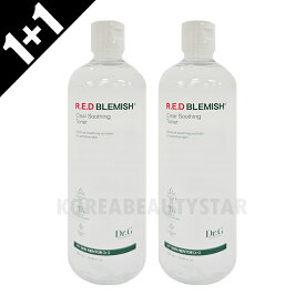 [1+1]【Dr.G】ドクタージー レッドブレミッシュクリアスージングトナー 500ml*2個 大容量 化粧水 スキンケア 韓国スキンケア コスメ 韓国コスメ