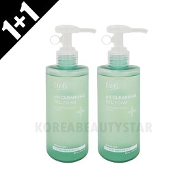 [1+1]【Dr.G】ドクタージー 弱酸性クレンジングジェルフォーム 200ml*2個 洗顔フォーム クレンジングフォーム スキンケア 韓国スキンケア コスメ 韓国コスメ
