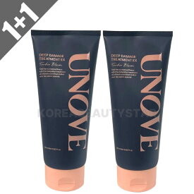 【1+1】【UNOVE】アノブ ディープダメージトリートメントEX 320ml*2個 大容量 ヘアトリートメント