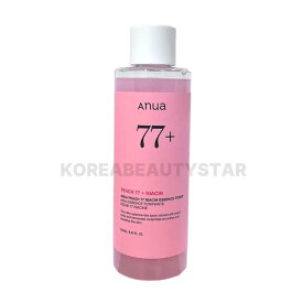 【Anua】アヌア 桃77 ナイアシンエッセンストナー 250ml 化粧水 トナー 桃 保湿 ホワイトニング ナイアシンアミド スキンケア 韓国スキンケア コスメ 韓国コスメ