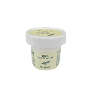[SKINFOOD]���C�X�}�X�N�E�H�b�V���I�t120g/ SKINFOOD Rice Mask Wash Off 120g/�p���P�A/�X�N���u/�X�N���u�}�X�N/�s�[�����O/ sns/�؍��R�X��