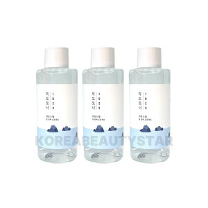 �yROUND LAB�z1025�Ɠ��g�i�[100ml*3��(1025 Dokdo Toner) �؍��R�X���X�L���P�A