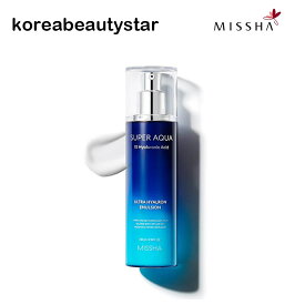 [MISSHA]スーパーアクアウルトラヒアルロンエマルジョン 130ml/ MISSHA Super Aqua Ultra Hyalon Emlusion 130ml/エマルジョン/ローション/スキン/基礎化粧品/ SNS/韓国化粧品