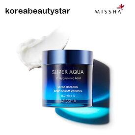 [MISSHA]スーパーアクアウルトラヒアルロンバームクリーム 70ml/ MISSHA Super Aqua Ultra Blam Cream Original 70ml/クリーム/ナイトクリーム/スキン/基礎化粧品/ SNS/韓国化粧品