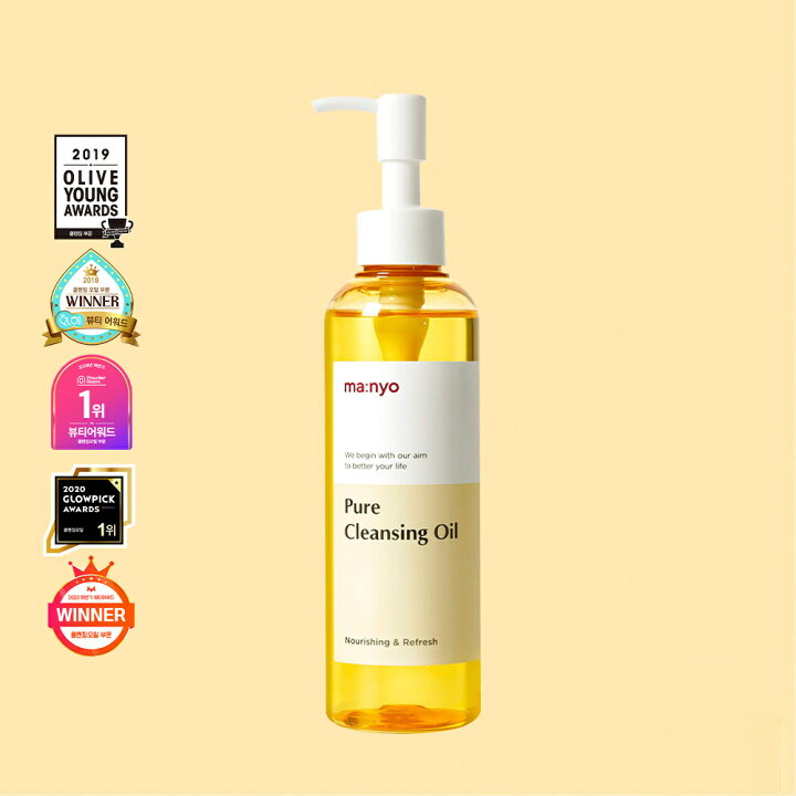 Manyo Factory Pure Cleansing Oil 200ml+Foam 100ml - testerkorea