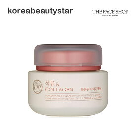 ザフェイスショップ(The Face Shop)ザクロ＆コラーゲンアイクリーム50ml/Pomegranate＆Collagen Volume Lifting Eye Cream 韓国コスメ【送料無料】