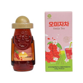 【韓国から発送】五味子茶【コリアビバリ】韓国 韓国伝統茶　チェジュ　済州 健康 栄養 お土産　液状茶 個包装 小分け オミジャ茶
