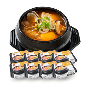 [bibim’公式] スンドゥブチゲ [1個] [4個] [8個] ※豆腐なし！ レトルトスンドゥブチゲでは味わうことができない、お店の本格的な味！韓国食品 冷凍食品 韓国料理 ミールキット お取り寄せグルメ 一人暮らし 肉が多い 電子レンジ 韓国スープ 韓国グルメ