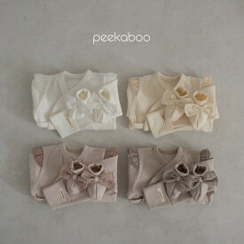 【peekaboo-newborn】Harmony newborn set 新生児セット ソックス付き　退院着　ベビーフォト　出産祝いセット　韓国子供服