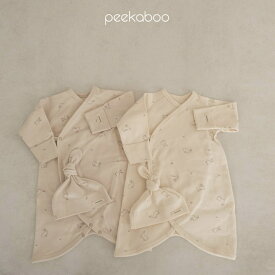 【peekaboo-newborn】Lapin newborn bodysuit うさぎ　ラビット　新生児セット　退院着　出産準備品　韓国子供服
