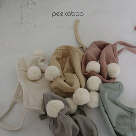 【peekaboo-baby】Morning bear bonnet ボンボン　ボンネット　カラフル　 ベビーフォト 出産祝いセット　韓国子供服
