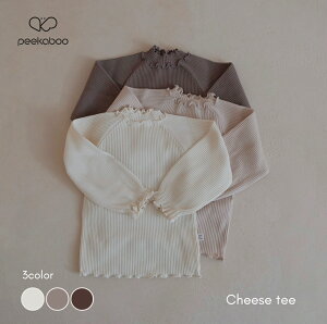 �ypeekaboo-kids�zcheese tee �t����T �p�t���@���̎q�R�[�f�@�N�ёf�ށ@�o�������� �C���i�[�@ �Ԃ���� ���� �؍��q����