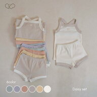 【peekaboo-kids】Daisy set セットアップ バッククロス キャミソール インナー 夏コーデ パステルカラー…