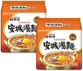 農心安城湯麺 5入りX2パック(10袋)　アンソンタンミョン　韓国食品　韓国らーめん　インスタントラーメン