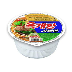 農心　ユッケジャンサバル麺（カップラーメン）　1カートン（86g×24個入り）