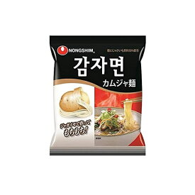 農心 カムジャ麺 ジャガイモラーメン 4食入り 安心の日本語パッケージ | 韓国ラーメン 감자면 じゃがいも を使った 麺のもちもち感がラーメン